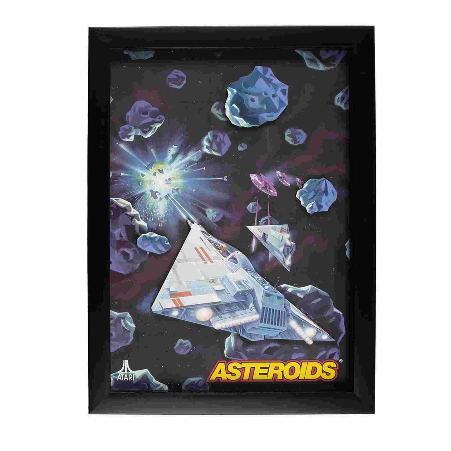 Thumbs Up Atari 3D Wall Art Asteroid