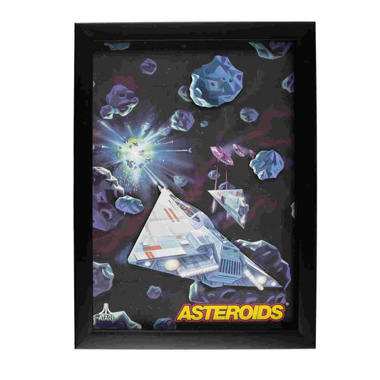 Thumbs Up Atari 3D Wall Art Asteroid