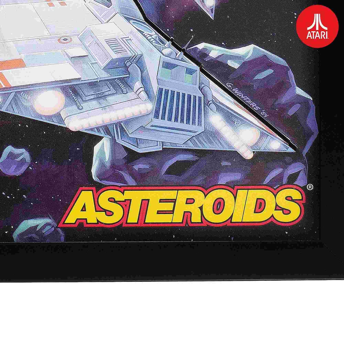 Thumbs Up Atari 3D Wall Art Asteroid