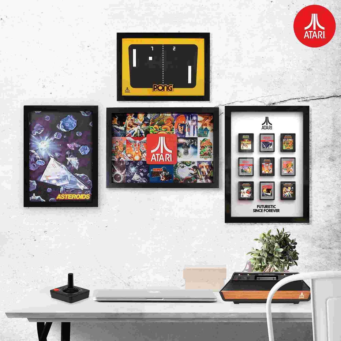 Thumbs Up Atari 3D Wall Art Asteroid