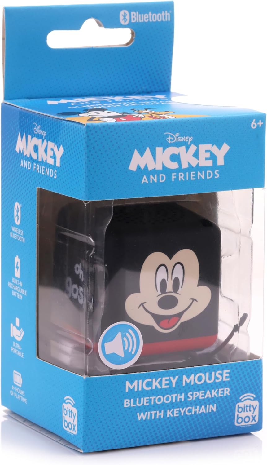 Bitty Boomers | Disney Mickey Mouse Bitty Box Micro Bluetooth Speaker