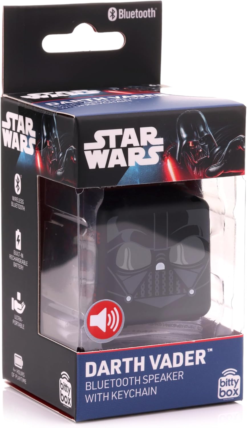 Bitty Boomers | Star Wars Darth Vader Bitty Box Micro Bluetooth Speaker