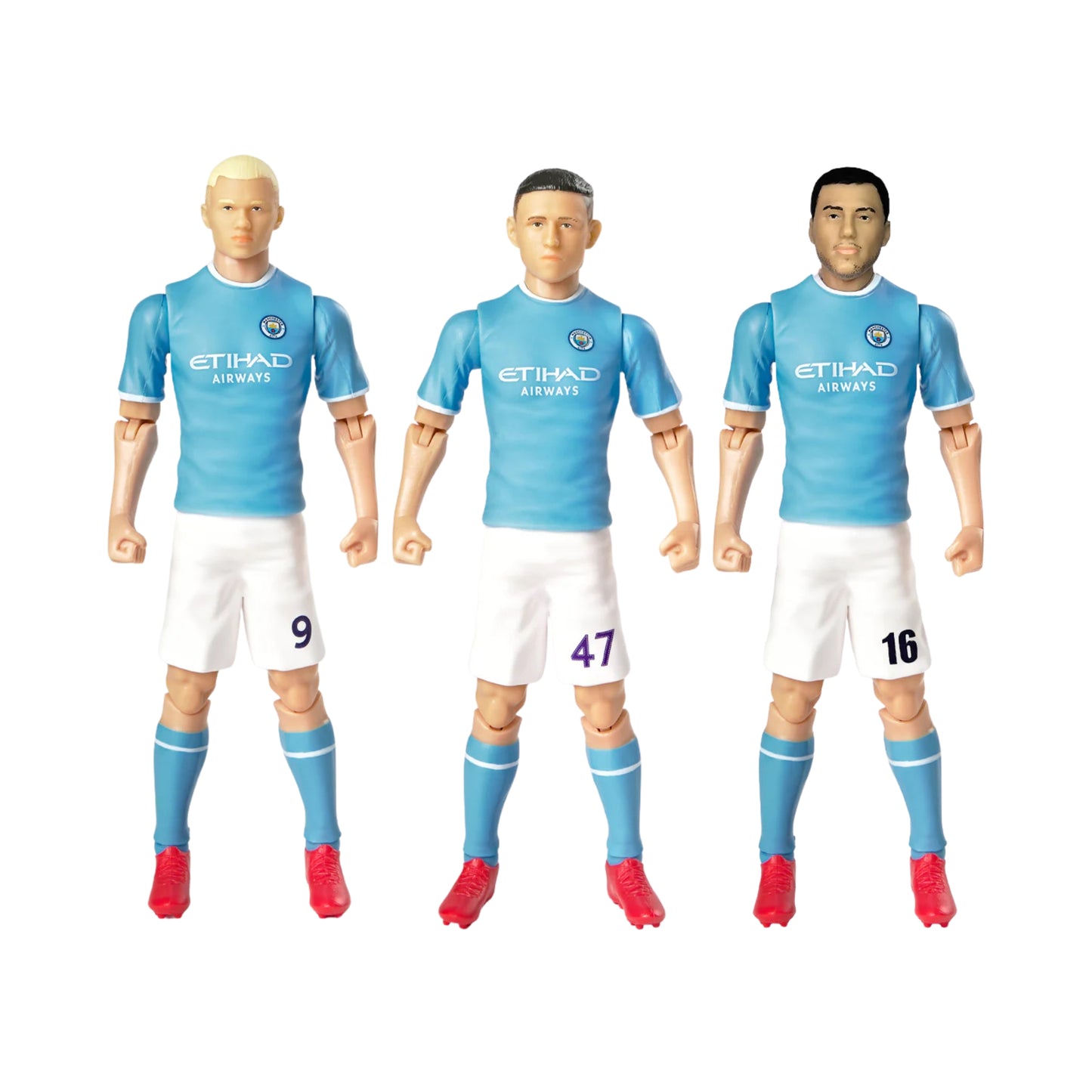 Banbo | Manchester City Team Fully Articulated Figurine Bundle