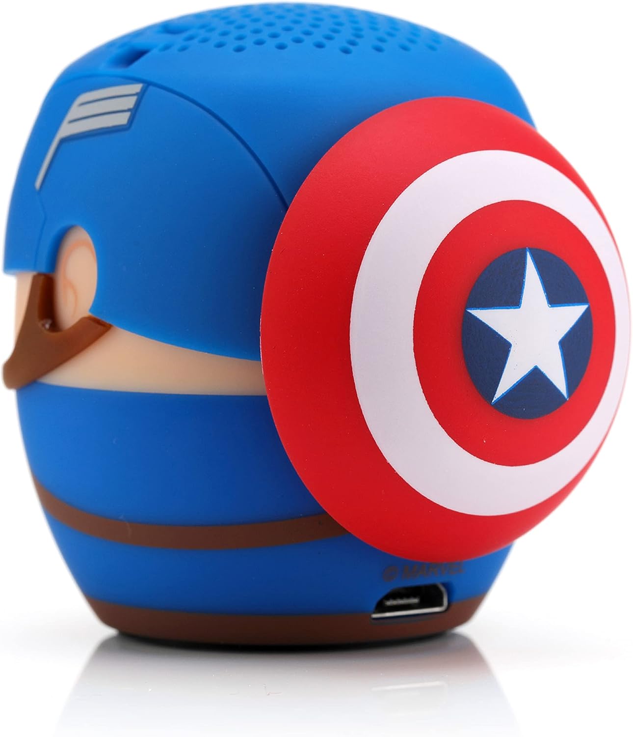 Bitty Boomers | Marvel Captain America Bitty Boomer Mini Bluetooth Speaker