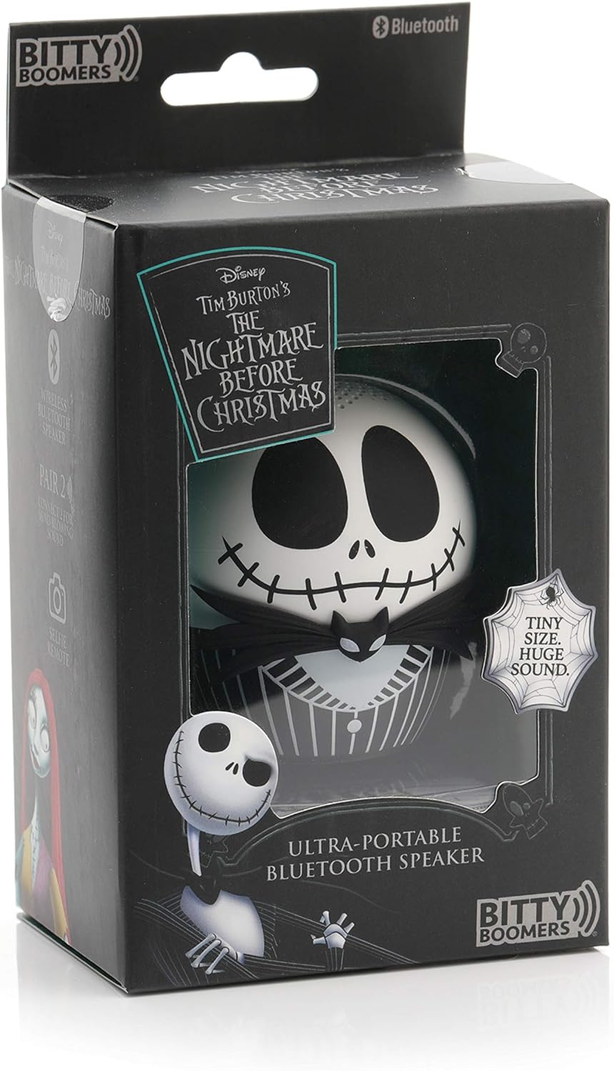 Bitty Boomers | Disney Jack Skellington Bitty Boomer Mini Bluetooth Speaker