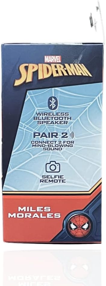 Bitty Boomers | Marvel Spiderman Miles Morales Bitty Boomer Mini Bluetooth Speaker
