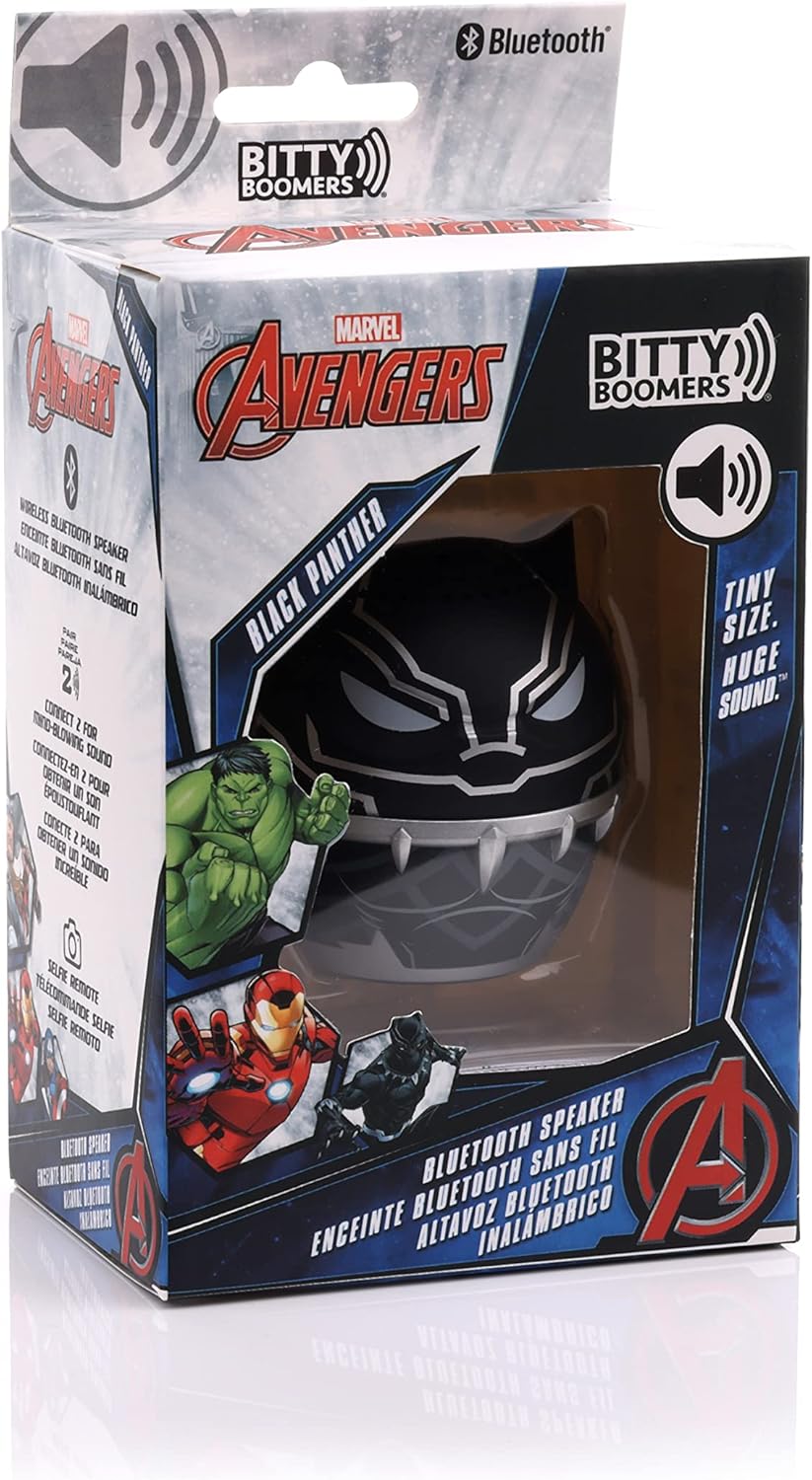 Bitty Boomers | Marvel Black Panther Bitty Boomer Mini Bluetooth Speaker