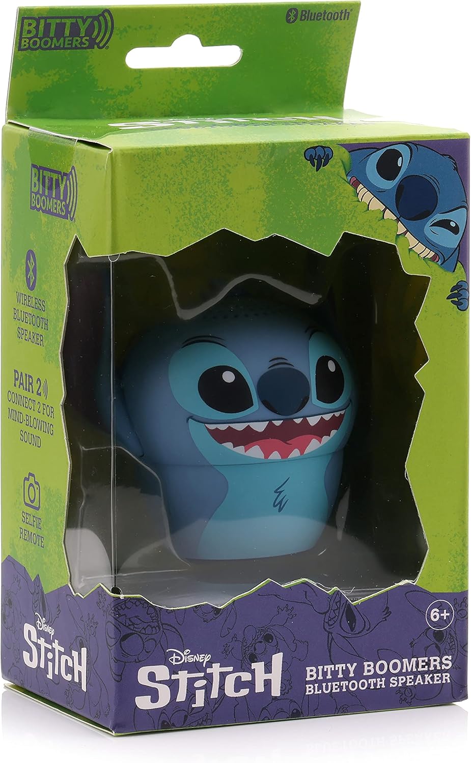 Bitty Boomers | Disney Stitch Bitty Boomer Mini Bluetooth Speaker