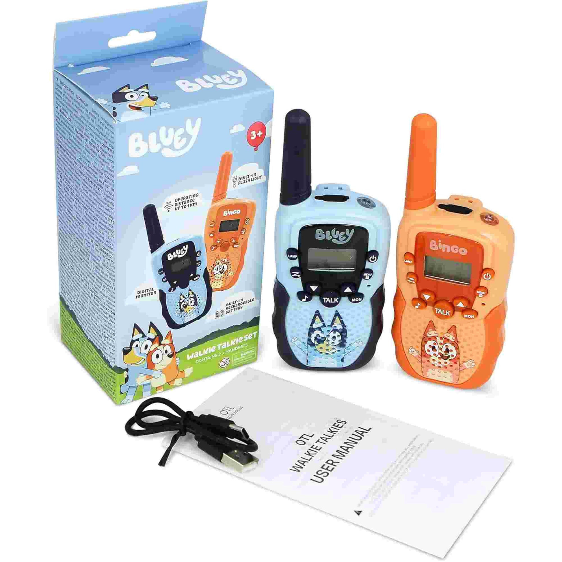 OTL | Bluey & Bingo Walkie Talkie Set