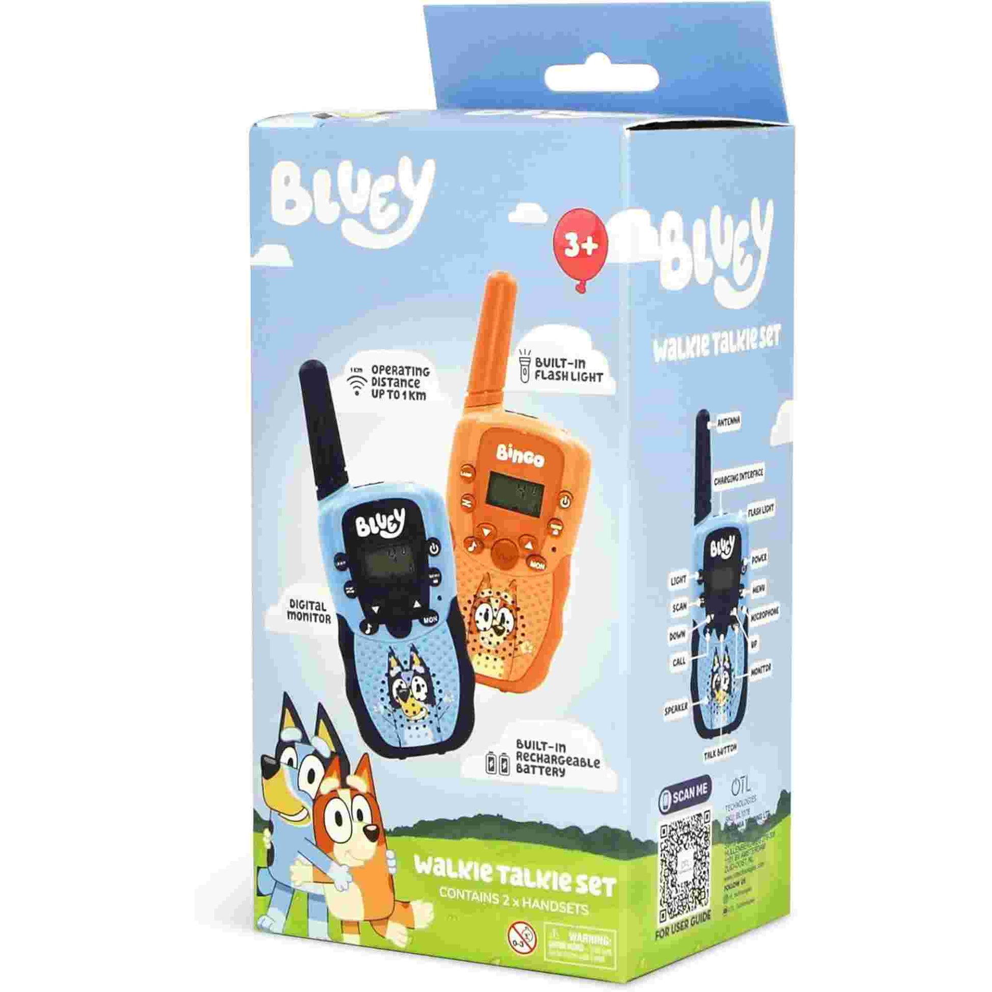 OTL | Bluey & Bingo Walkie Talkie Set