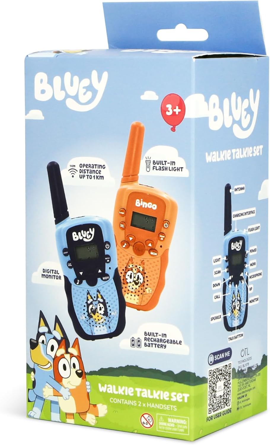 OTL | Bluey & Bingo Walkie Talkie Set