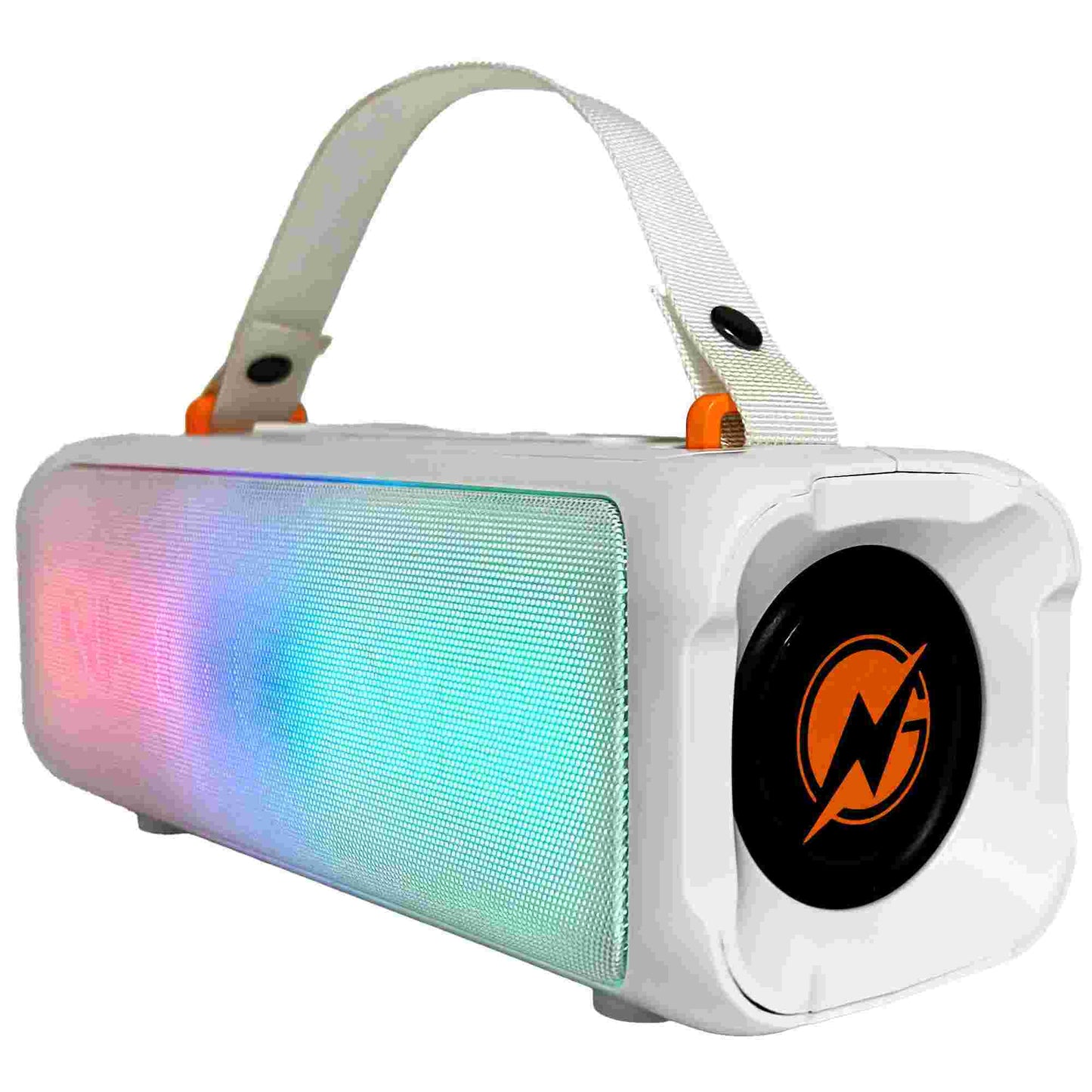 N-Gear | Blazooka 703W Bluetooth Speaker Karaoke Set Party Box with Microphone White