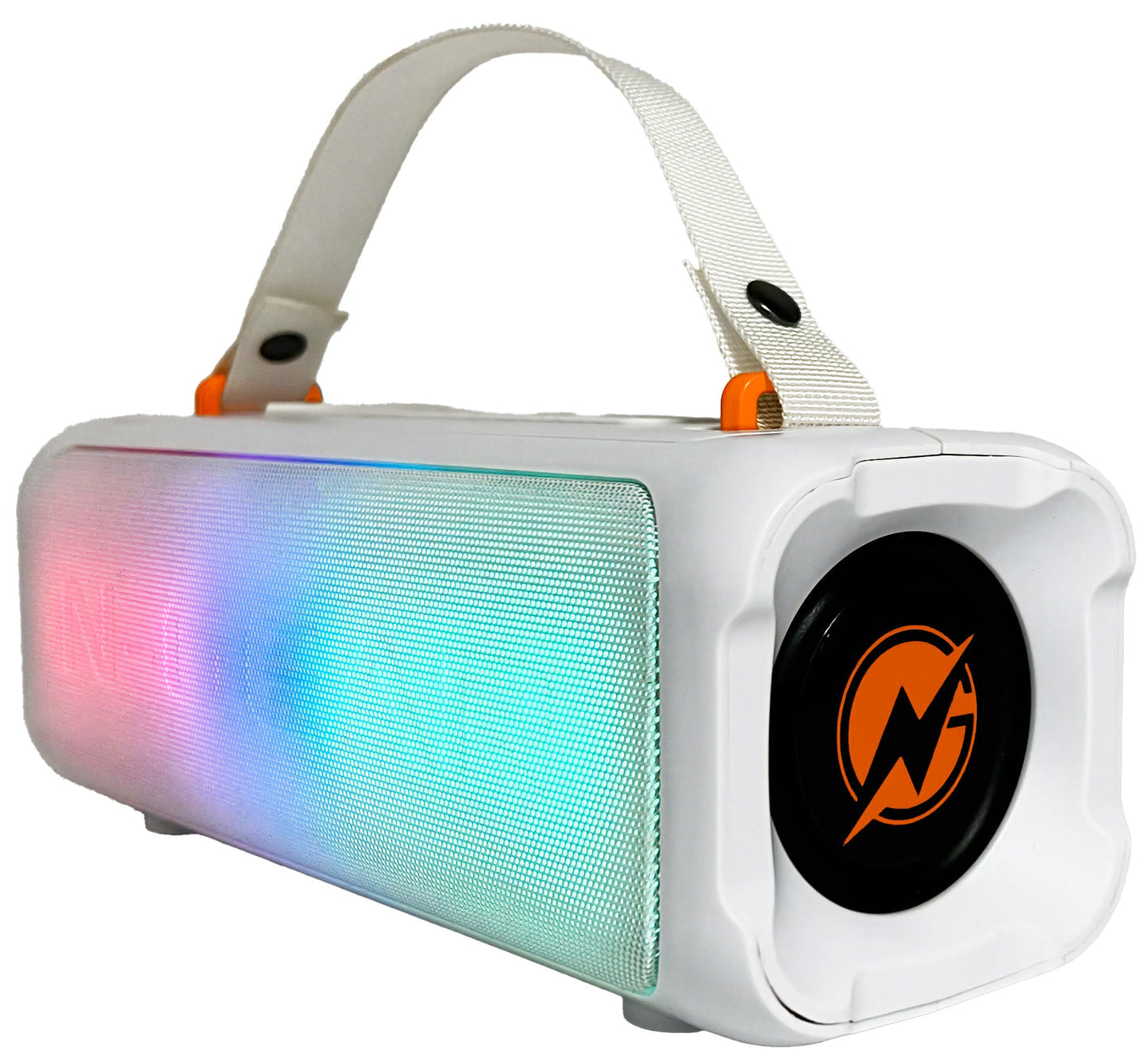 N-Gear | Blazooka 703W Bluetooth Speaker Karaoke Set Party Box with Microphone White