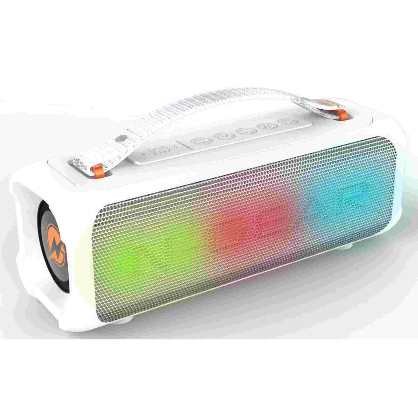 N-Gear | Blazooka 703W Bluetooth Speaker Karaoke Set Party Box with Microphone White