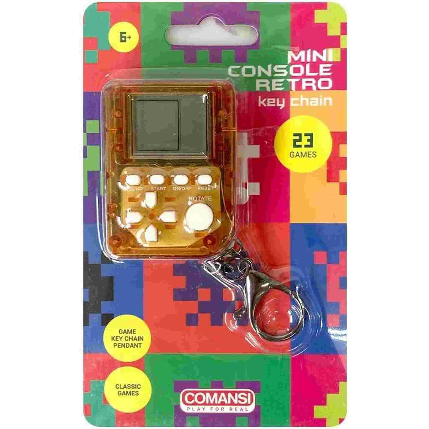 Comansi | Mini Retro Console Keychain (Shape & Colour Varies)