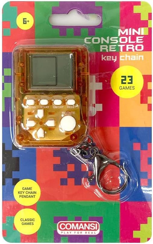 Comansi | Mini Retro Console Keychain (Shape & Colour Varies)