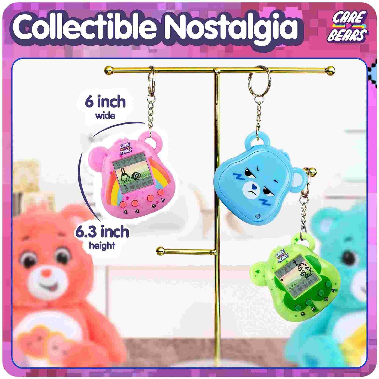 Thumbs Up Care Bears Cheer Bear Kea Kuma Digital Pet Bear