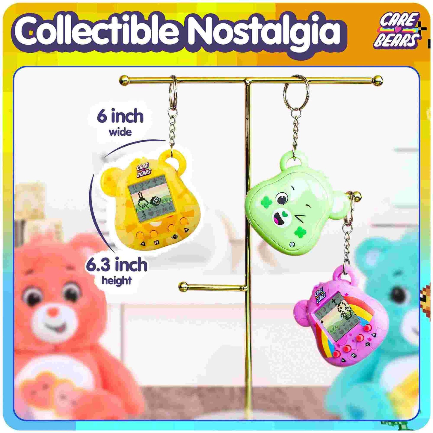 Thumbs Up Care Bears Funshine Bear Kea Kuma Digital Pet Bear