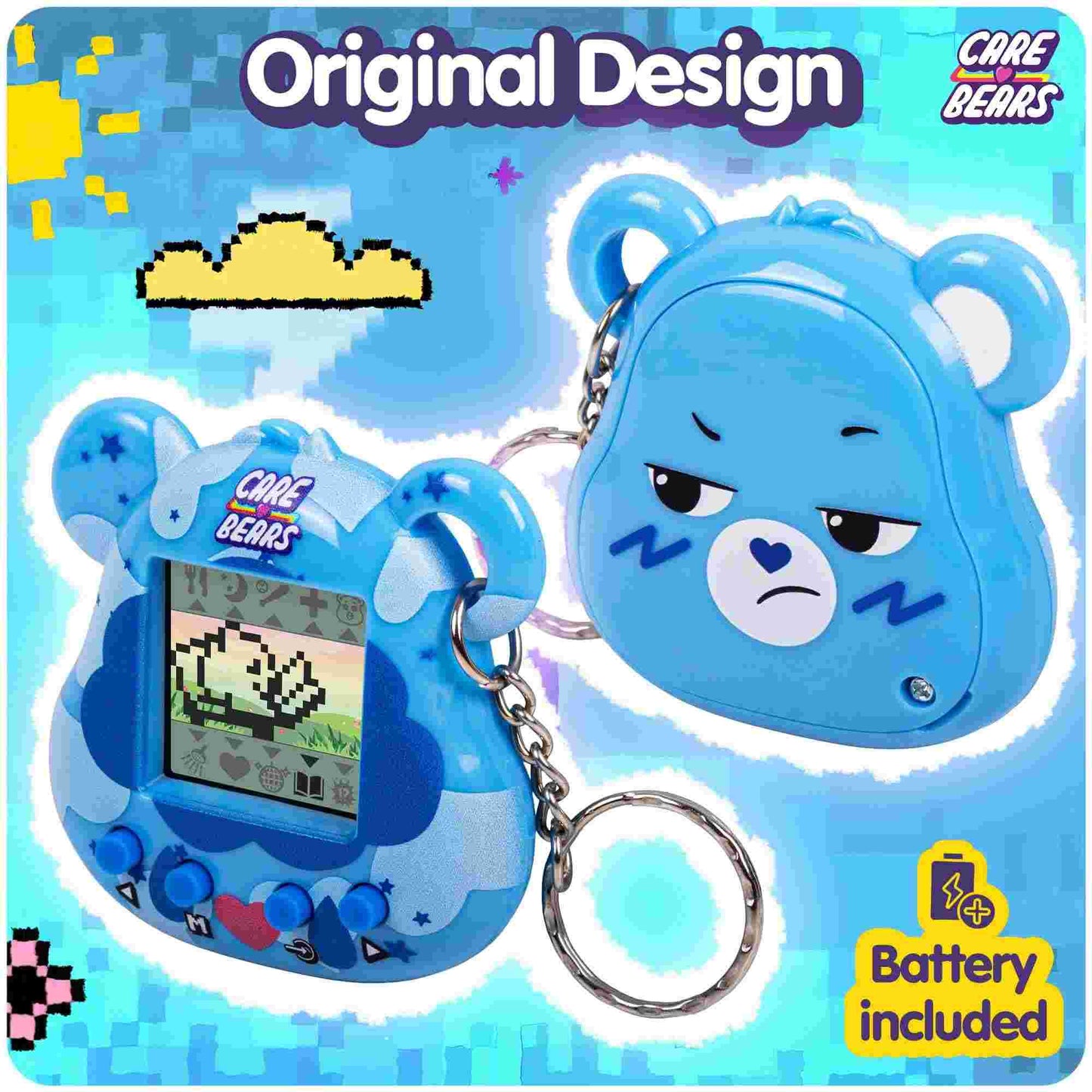 Thumbs Up Care Bears Grumpy Bear Kea Kuma Digital Pet Bear