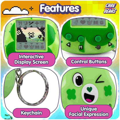 Thumbs Up Care Bears Good Luck Bear Kea Kuma Digital Pet Bear