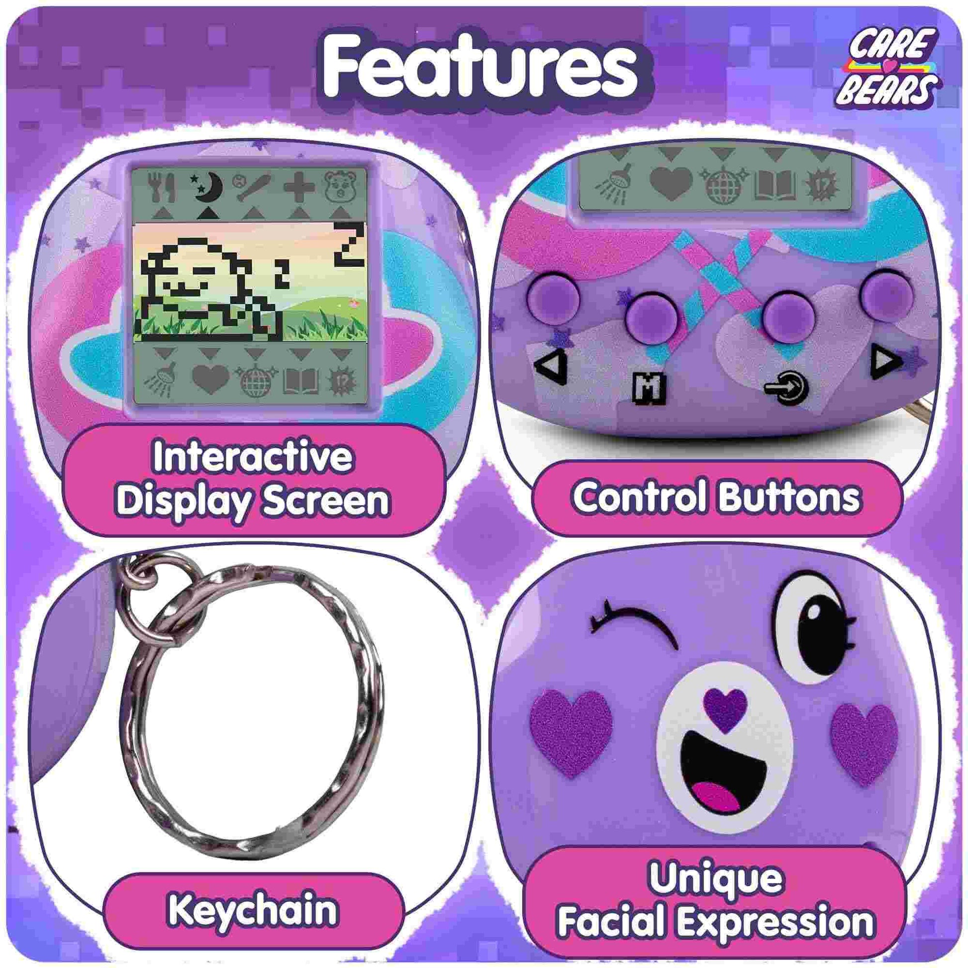 Thumbs Up Care Bears Share Bear Kea Kuma Digital Pet Bear
