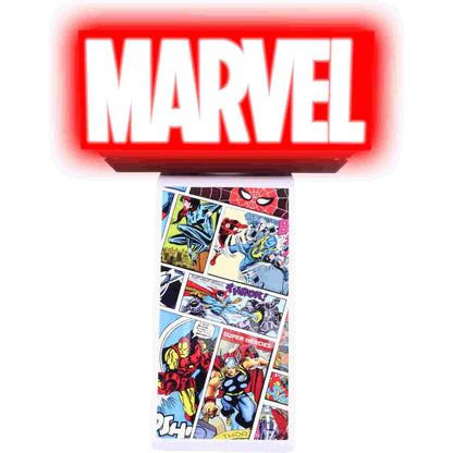 Cable Guys | Marvel Logo Light Up Ikon Phone And Device Charging Stand