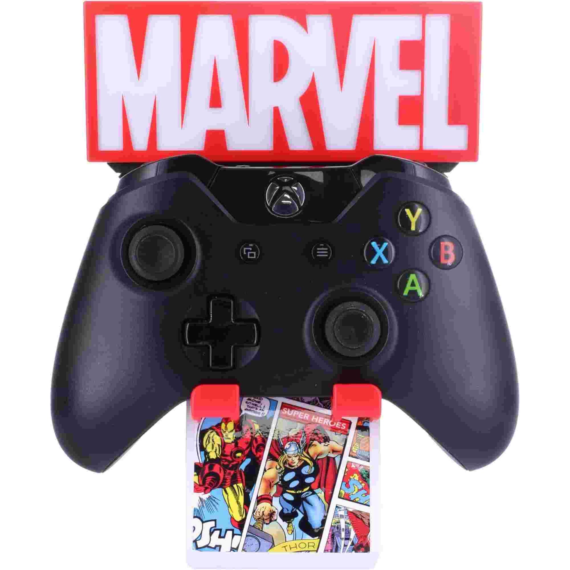 Cable Guys | Marvel Logo Light Up Ikon Phone And Device Charging Stand
