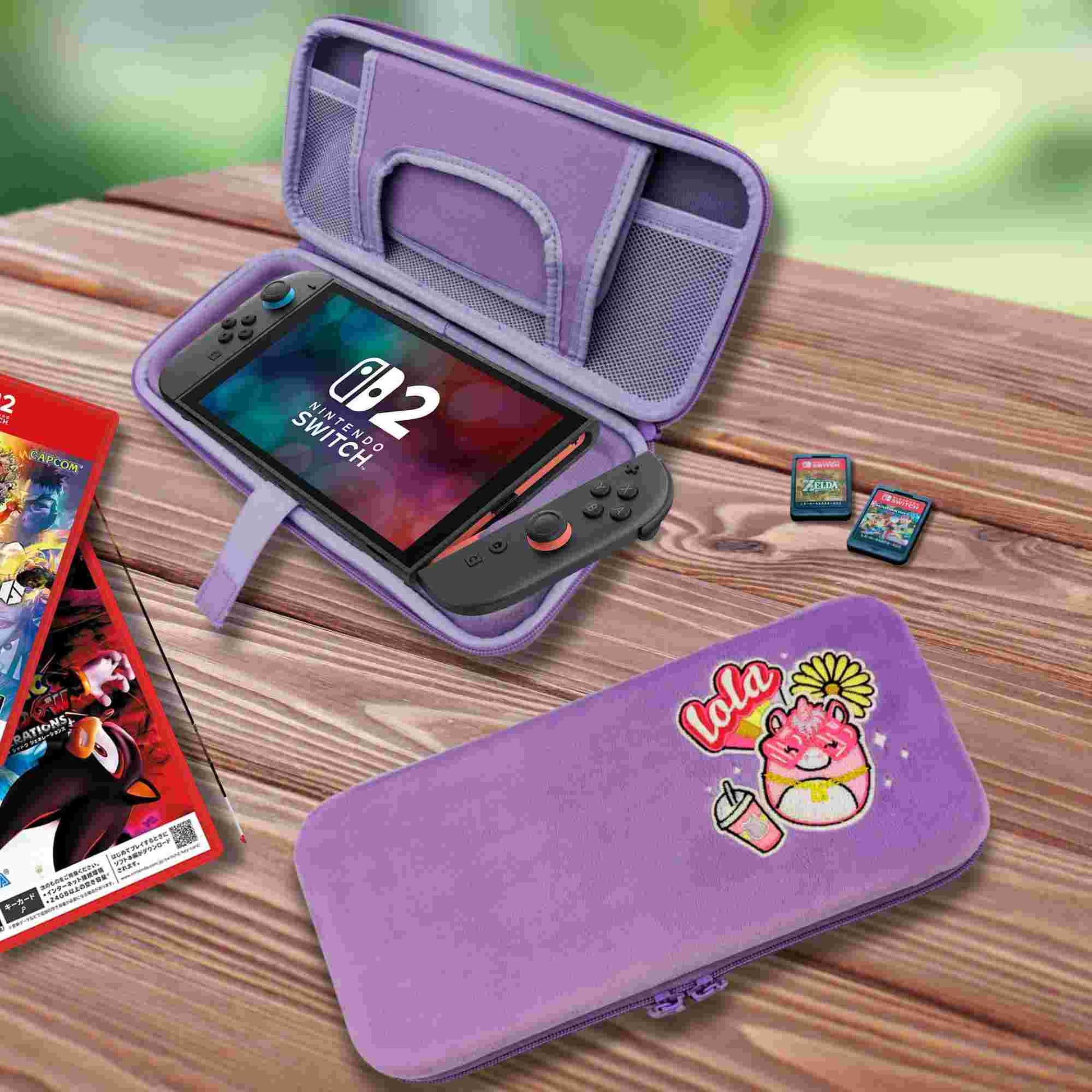 Lazerbuilt | Squishmallows Lola The Unicorn Nintendo Switch 2 Tech Case