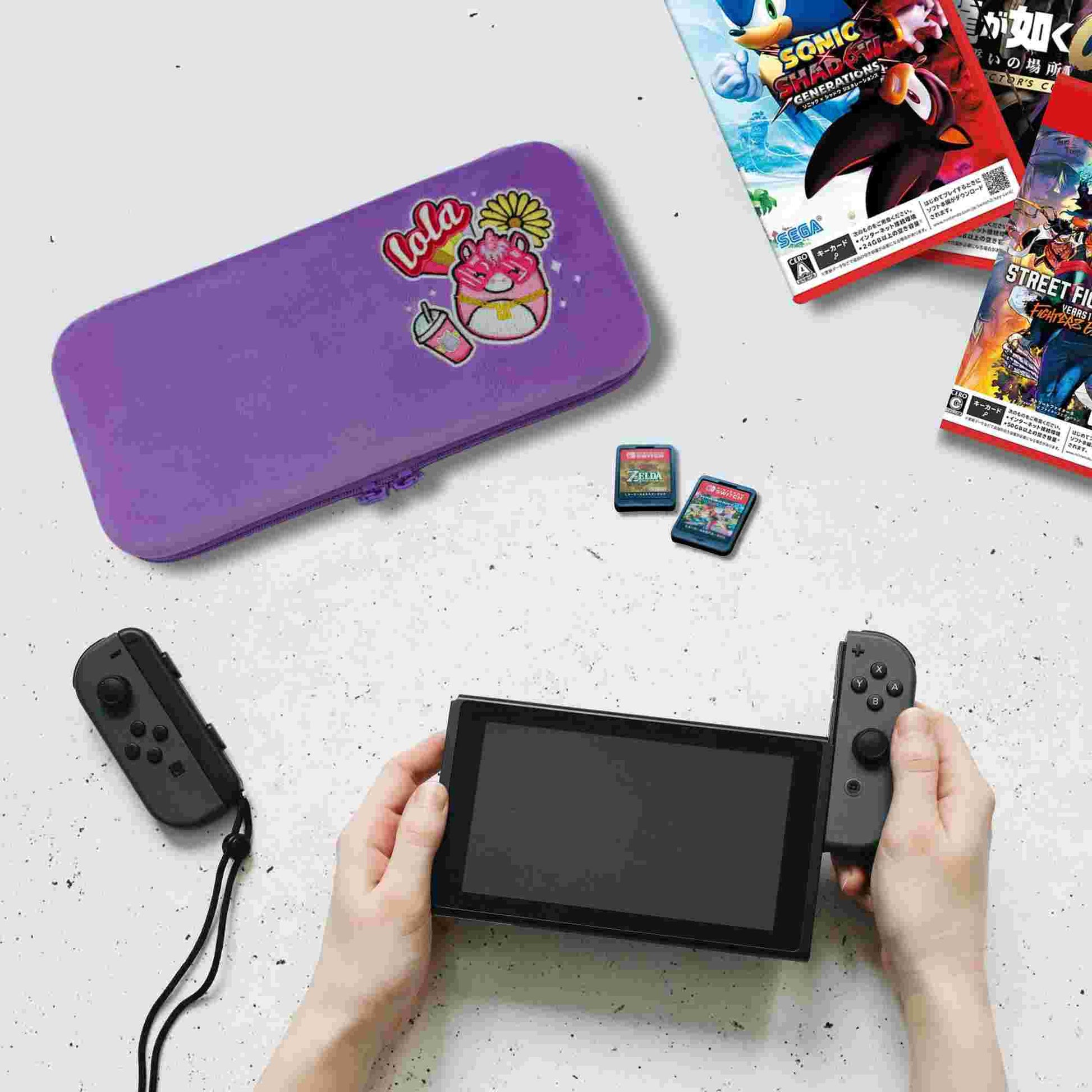 Lazerbuilt | Squishmallows Lola The Unicorn Nintendo Switch 2 Tech Case