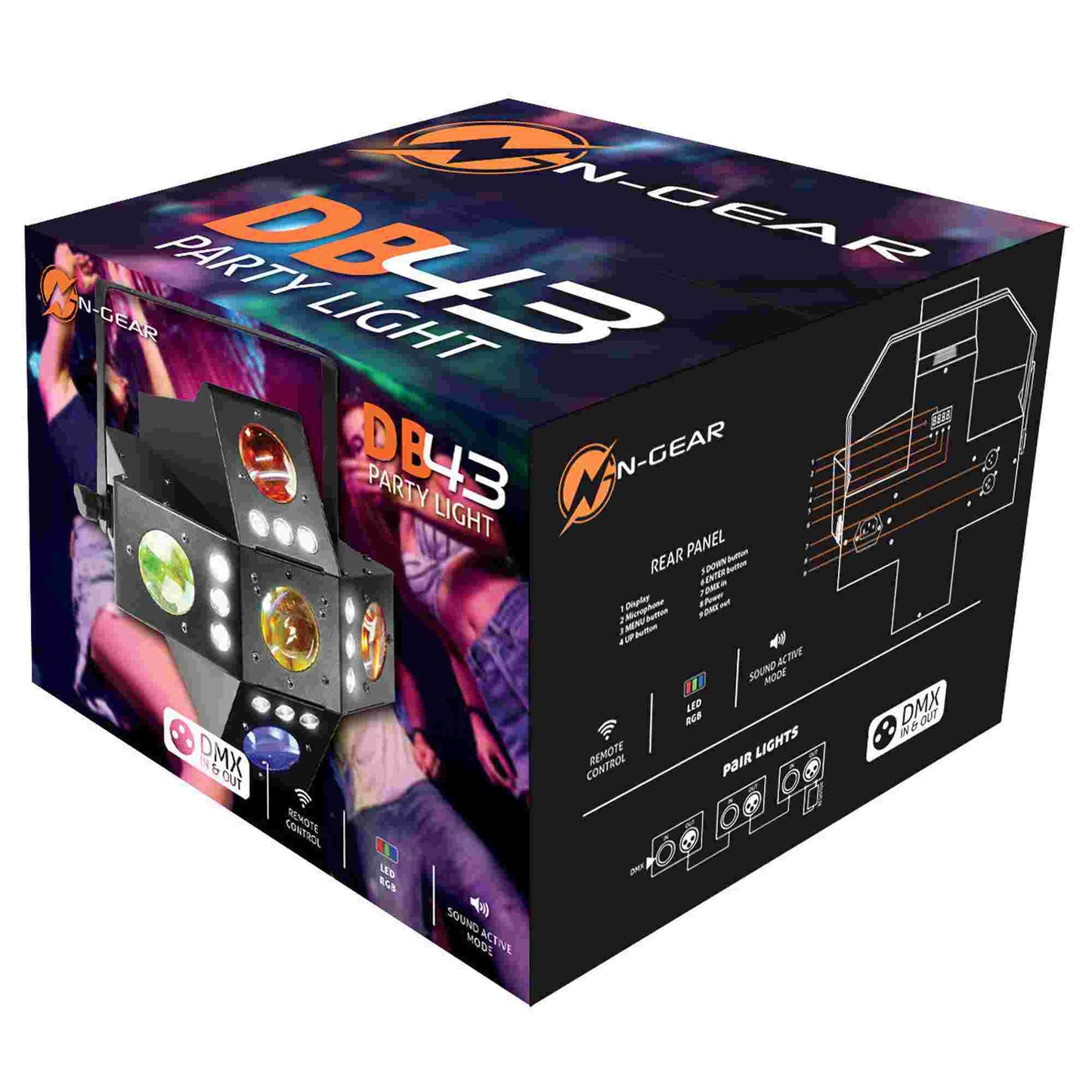 N-Gear | DB-43 Derby & Strobe Light