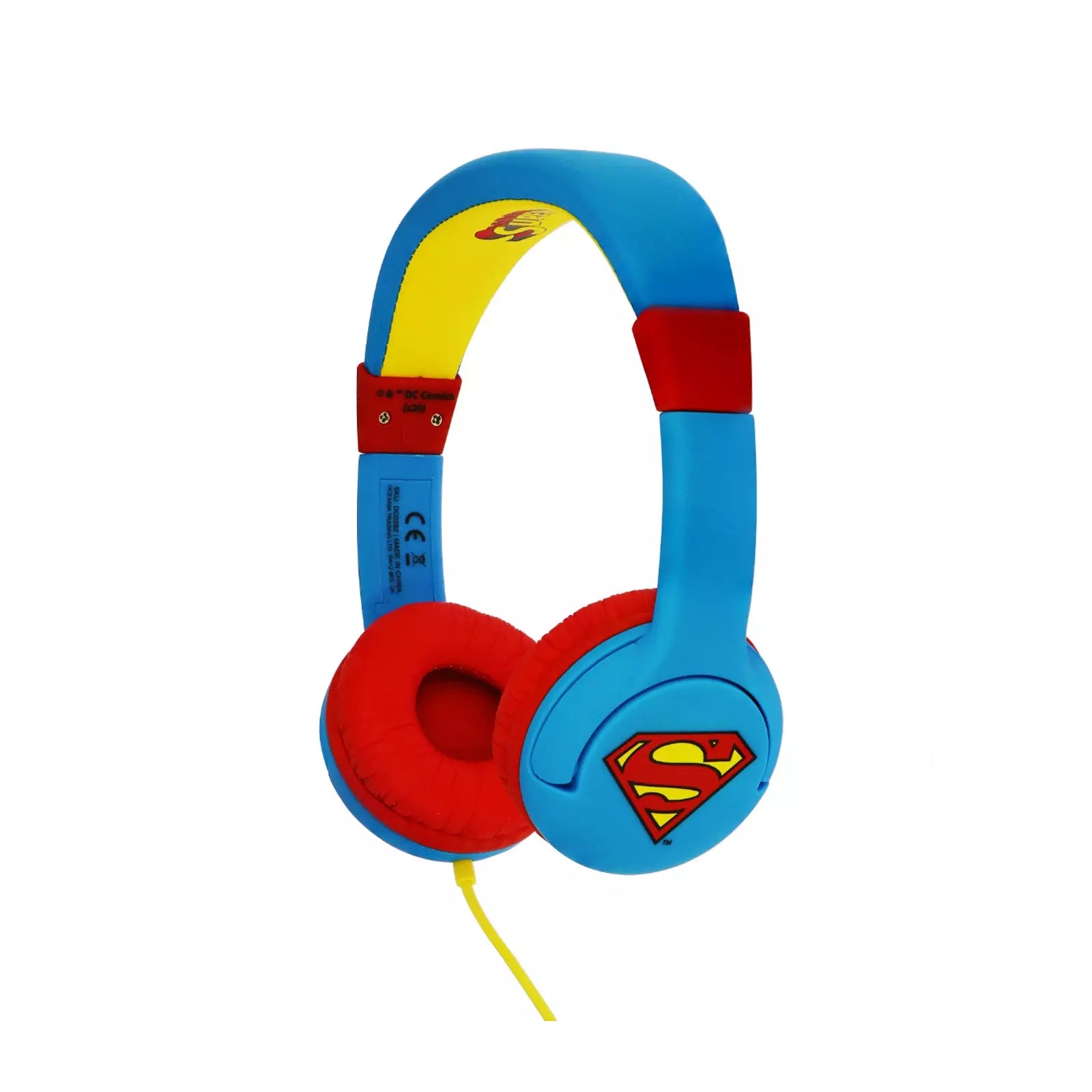 Superman | Man of Steel Kids Headphones - xploregifts