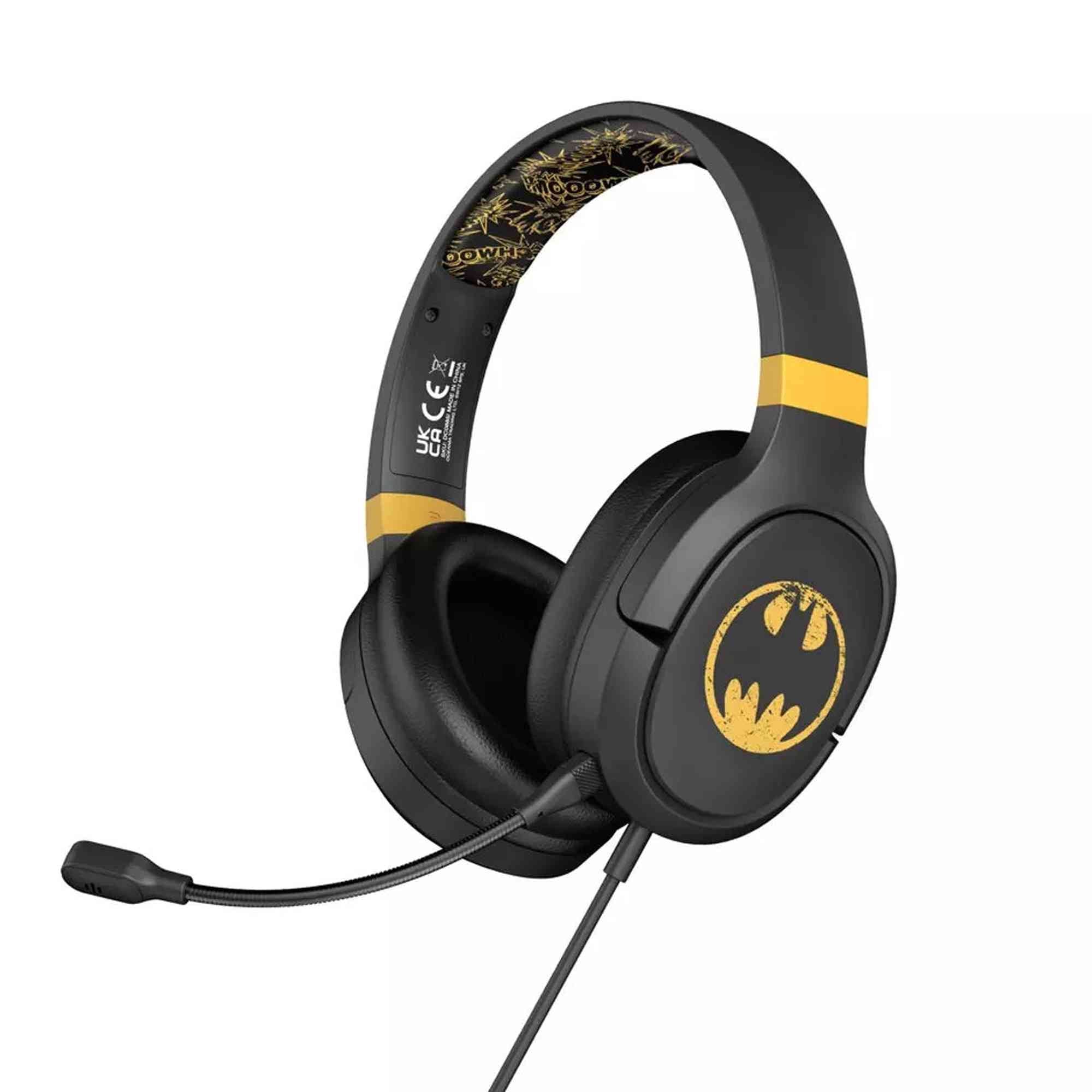 OTL | Batman Pro G1 Wired Gaming Headphones With Detachable Microphone