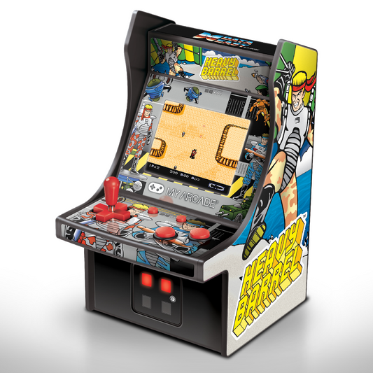 My Arcade | Micro Player 6.75 Heavy Barrel Collectible Retro - xploregifts