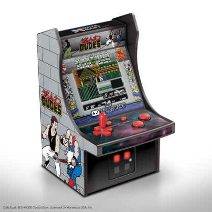 My Arcade | Micro Player 6.75 Bad Dudes Collectible Retro - xploregifts