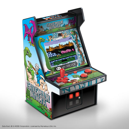 My Arcade | Micro Player 6.75 Caveman Ninja Collectible Retro - xploregifts