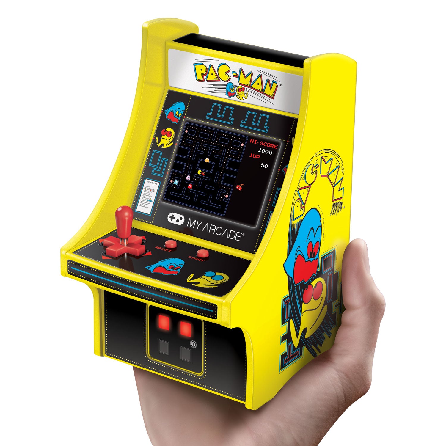 My Arcade | Micro Player 6.75 Pac-Man Collectible Retro - xploregifts