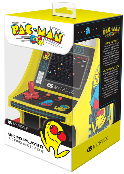 My Arcade | Micro Player 6.75 Pac-Man Collectible Retro - xploregifts