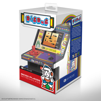 My Arcade | Micro Player 6.75 Dig Dug Collectible Retro - xploregifts