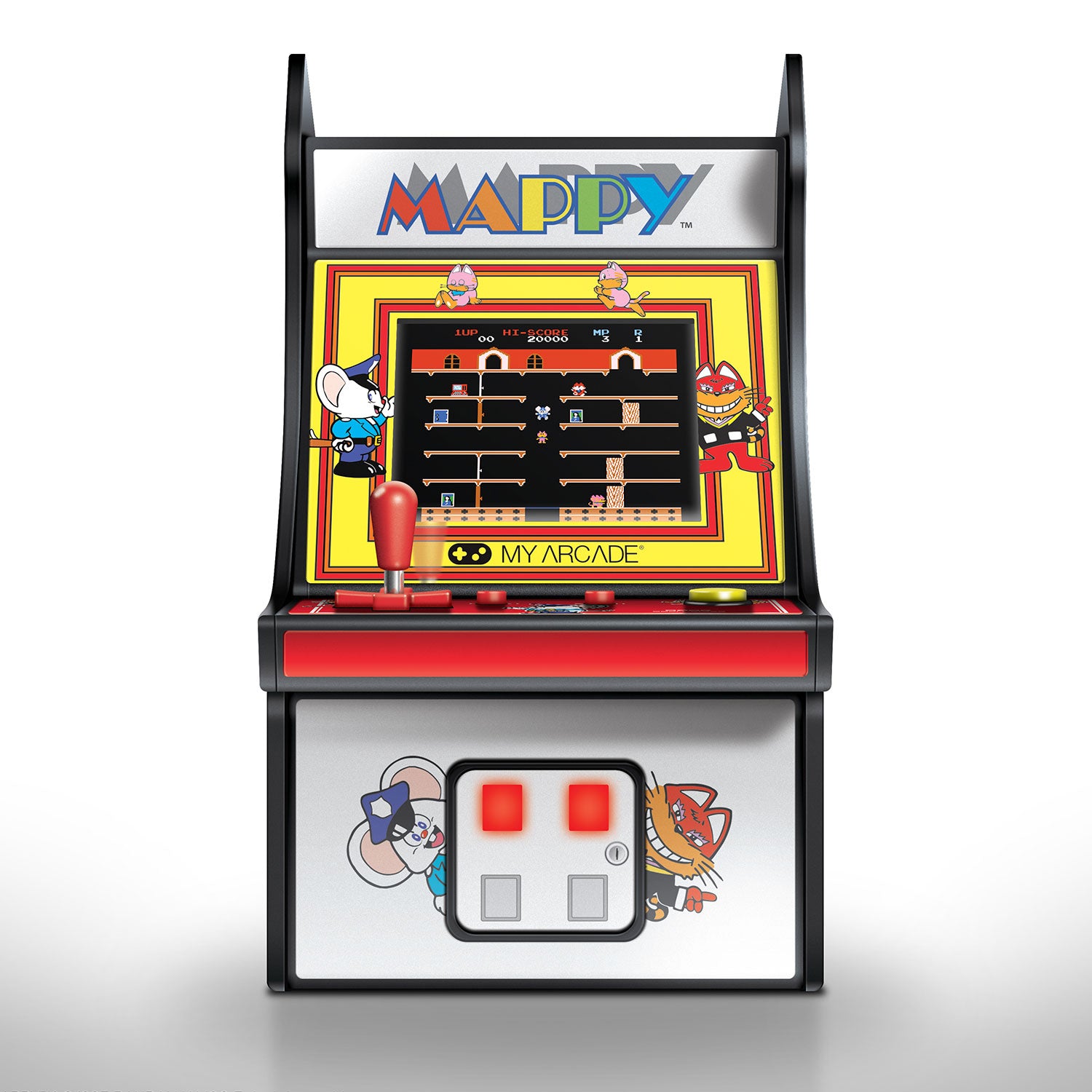 My Arcade | Micro Player 6.75 Mappy Collectible Retro - xploregifts