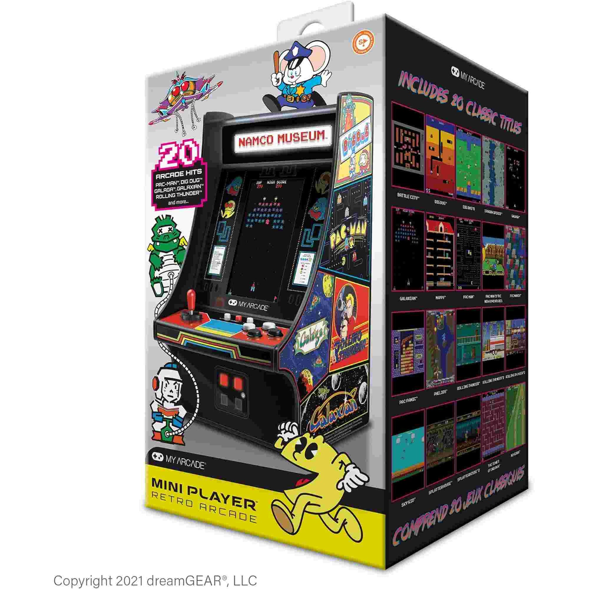 My Arcade | Bandai Namco Museum Hits (20 in 1) Mini Player 10 Inch