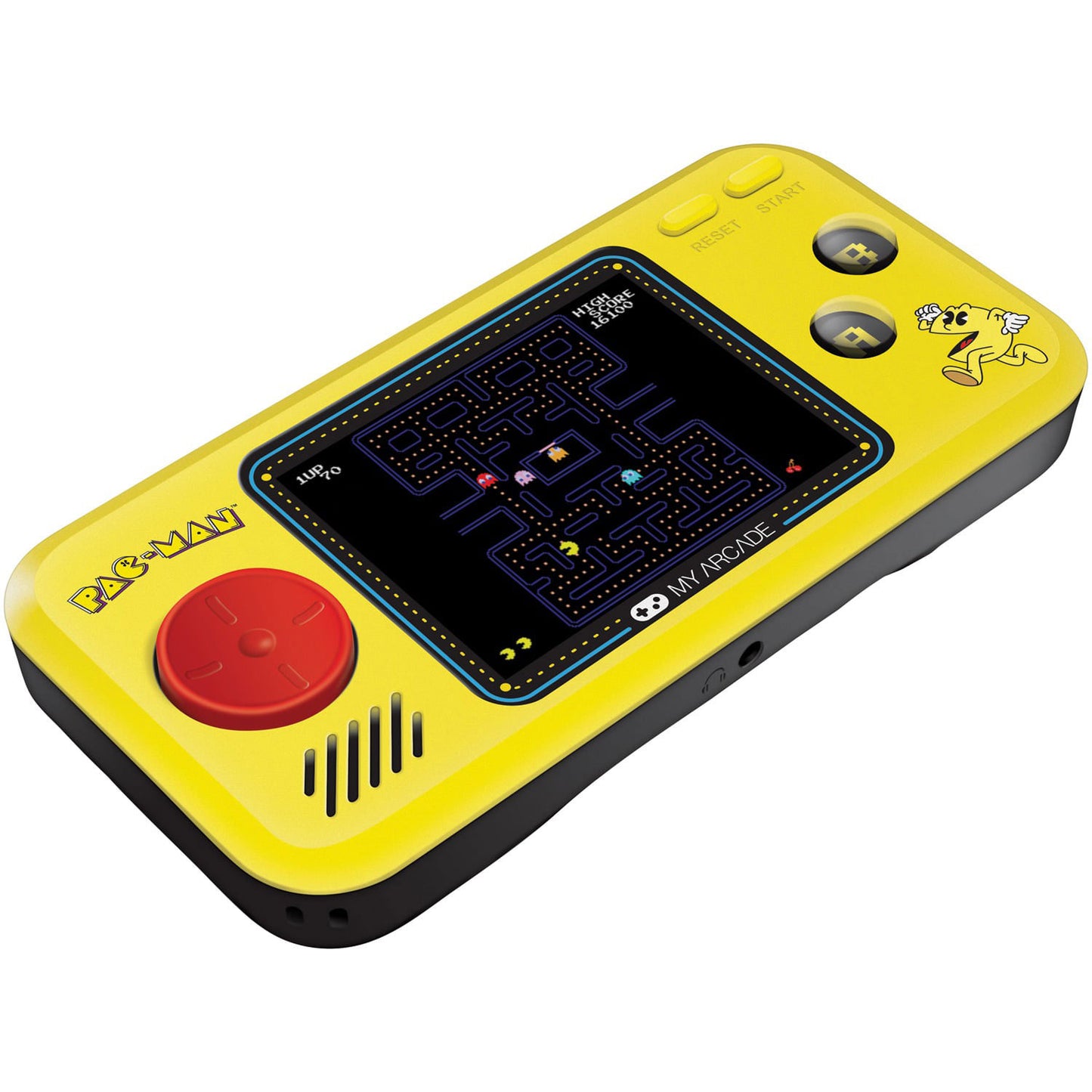 My Arcade | Pocket Player Pac-Man Portable Gaming System (3 Games In 1)