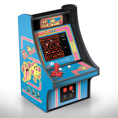 My Arcade | Micro Player 6.75 Ms. Pac-Man Collectible Retro - xploregifts