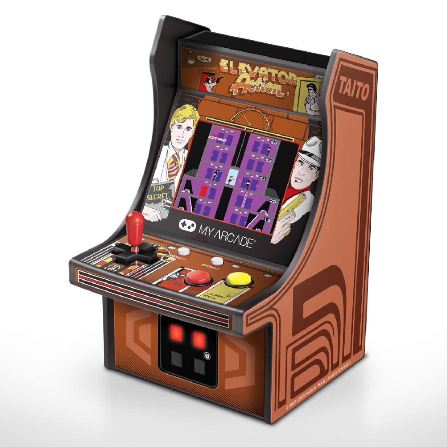 My Arcade | Micro Player 6.75 Elevator Action Collectible Retro - xploregifts