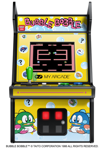 My Arcade | Micro Player 6.75 Bubble Bobble Collectible Retro - xploregifts