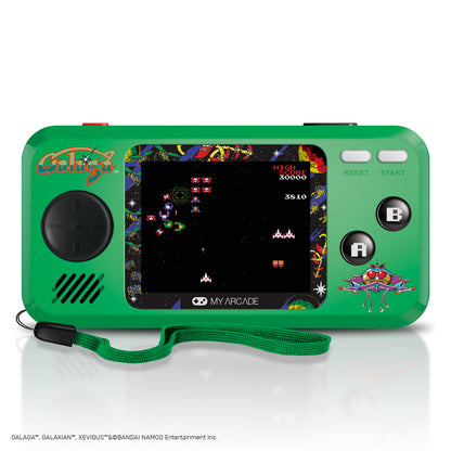 My Arcade | Pocket Player Galaga Portable Gaming System (3 Games In 1) - xploregifts