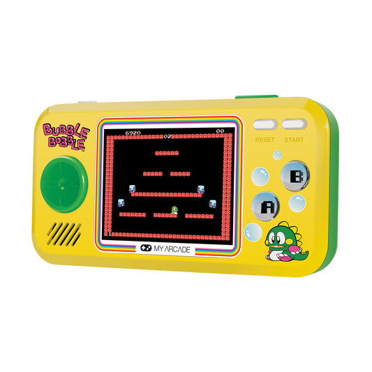 My Arcade | Pocket Player Bubble Bobble Portable Gaming System (3 Games In 1) - xploregifts