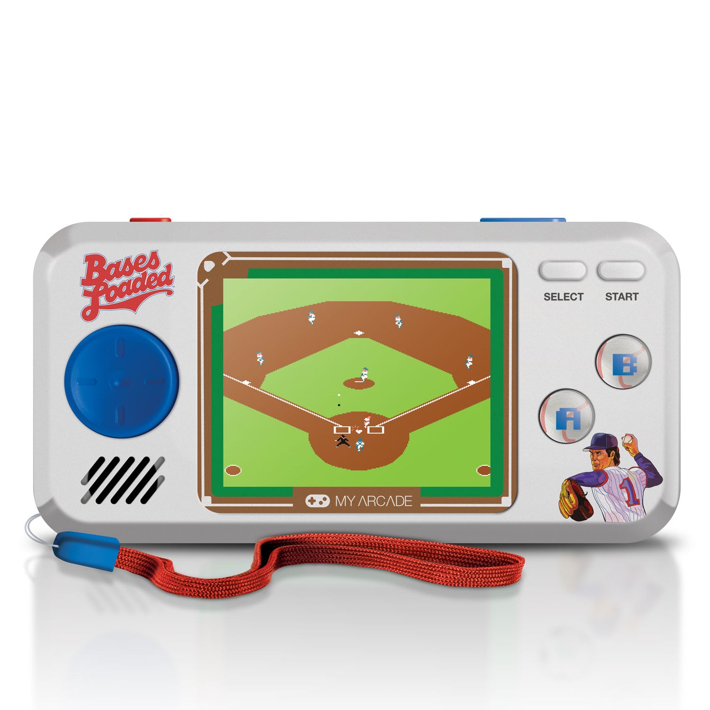 My Arcade | Pocket Player Bases Loaded Portable Gaming System (7 Games In 1) - xploregifts