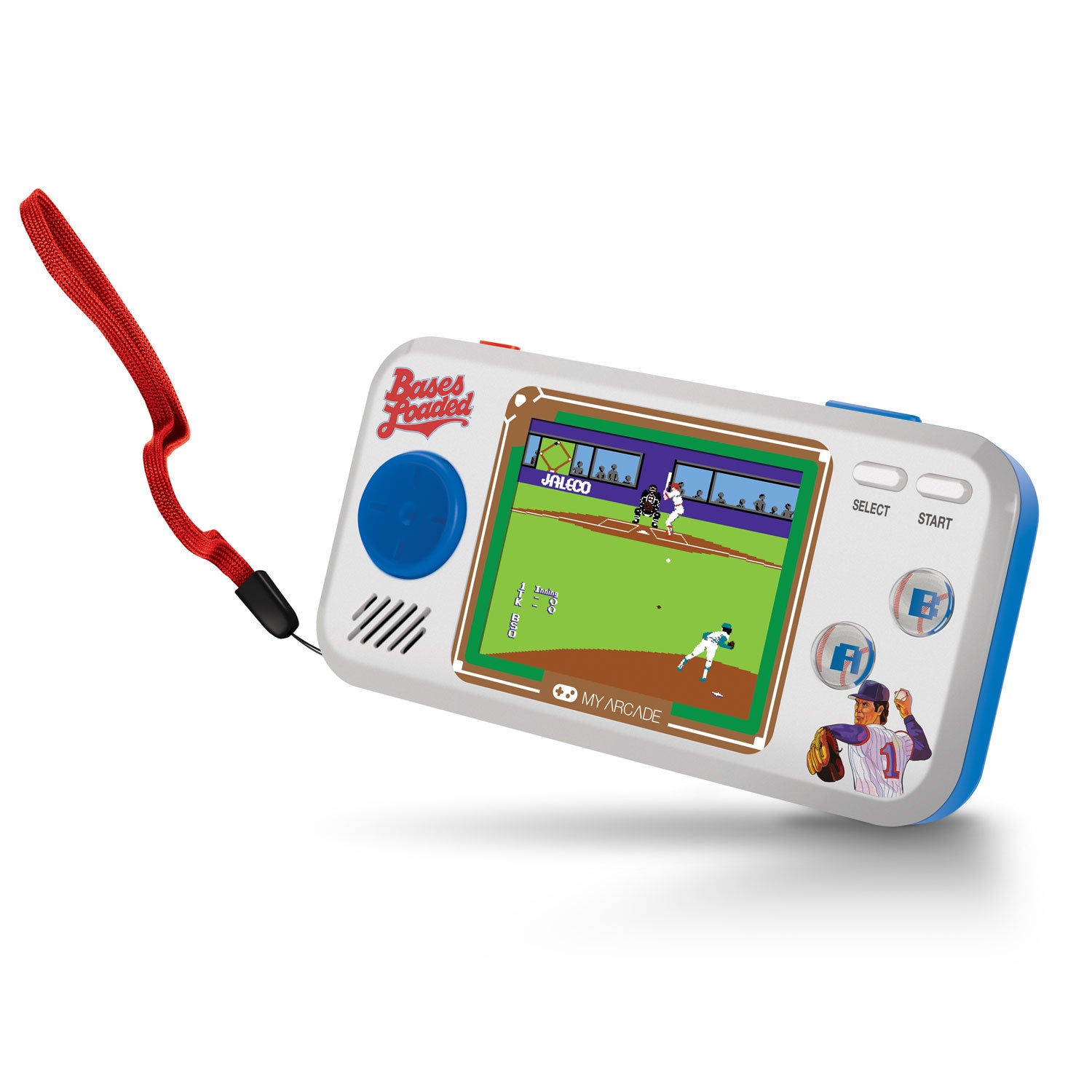 My Arcade | Pocket Player Bases Loaded Portable Gaming System (7 Games In 1) - xploregifts