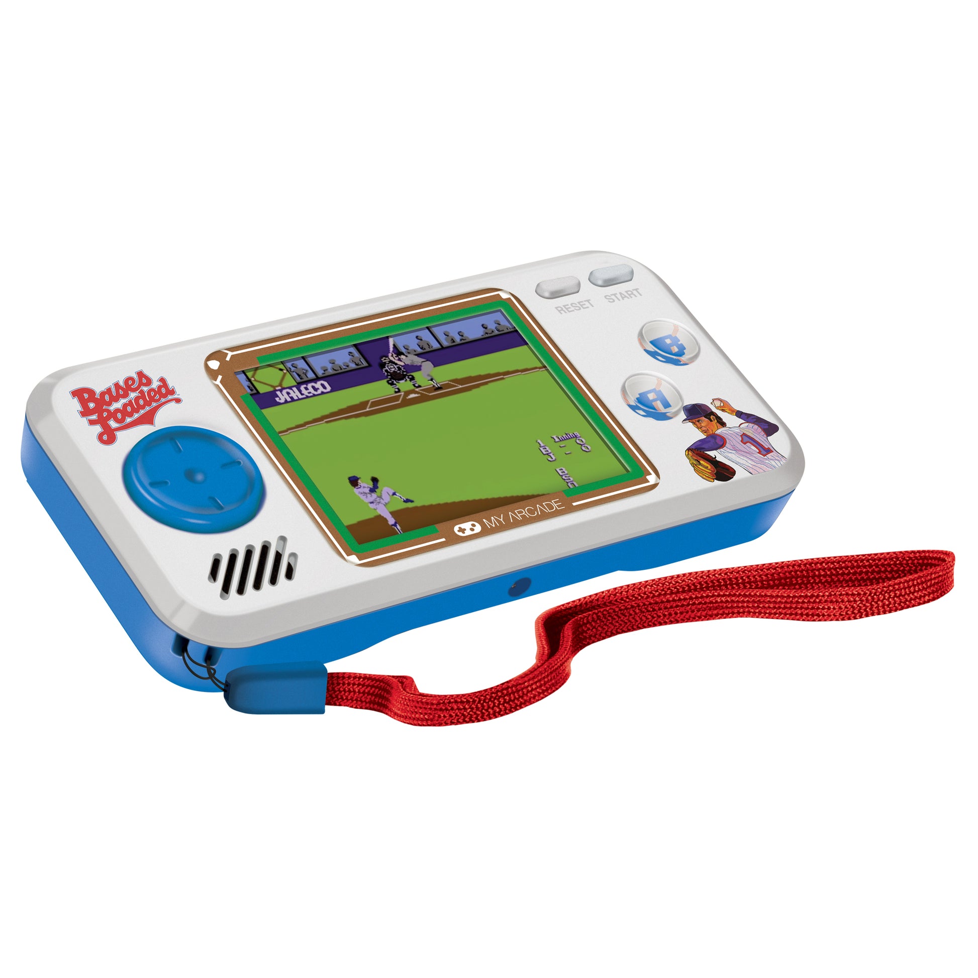 My Arcade | Pocket Player Bases Loaded Portable Gaming System (7 Games In 1) - xploregifts