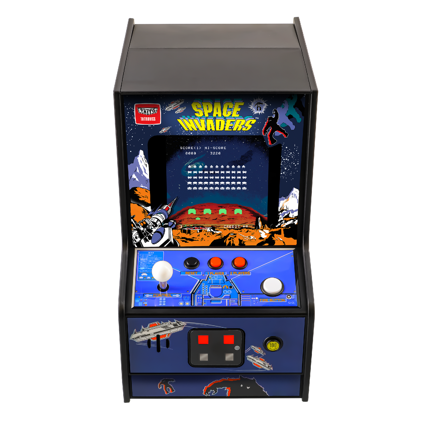 My Arcade | Micro Player 6.75 Space Invaders Collectible Retro (Premium Edition) - xploregifts